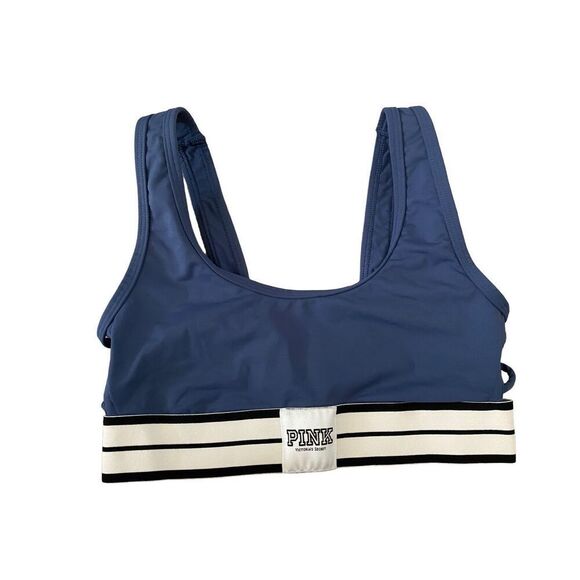 Victorias Secret Pink Ultimate Unlined Sports Bra Workout Yoga Athletic Sporty - Picture 1 of 10